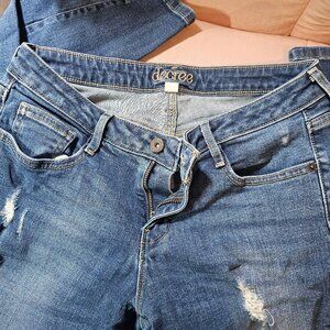 Drecree skinny distressed jeans